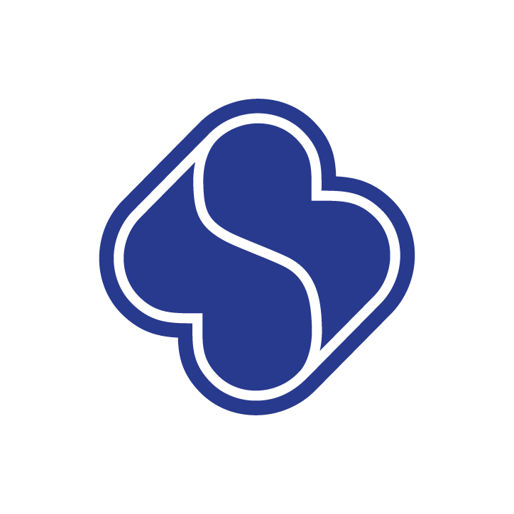 Thin letter S monogram